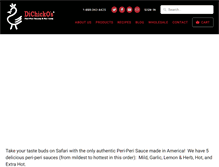Tablet Screenshot of dichickos.com
